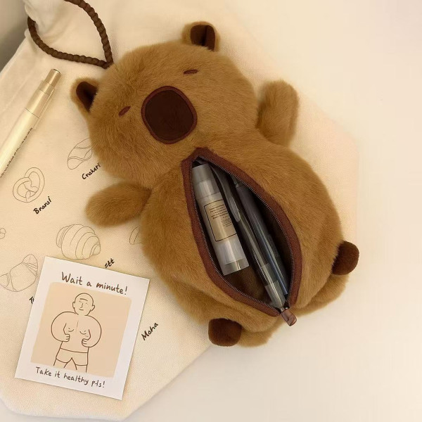 Estuche de Peluche Capibara